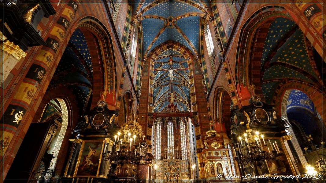 Basilique Sainte Marie à Cracovie