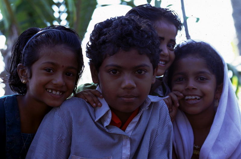 Enfants des backwaters