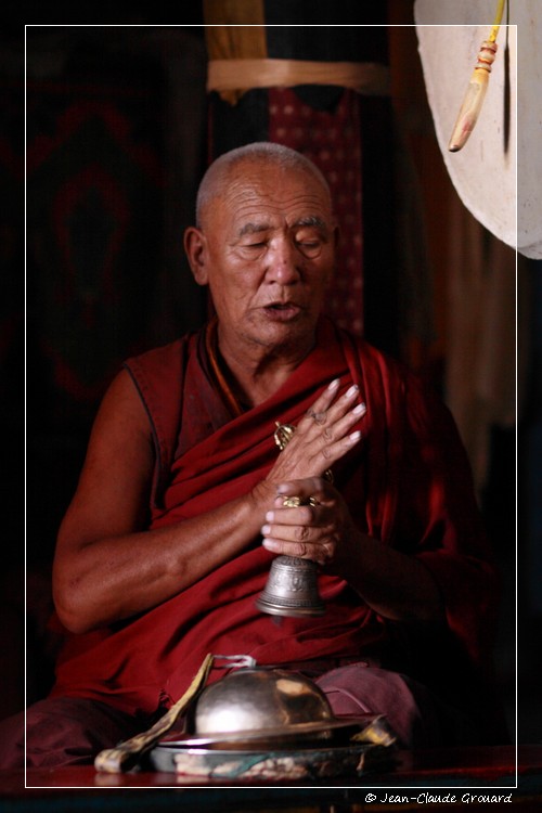 Moine de la Gompa Tashscholing 