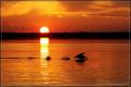 Coucher de soleil sur le Lac Massingir
